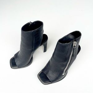 DKNY Malia Zipper Square Toe Shotties